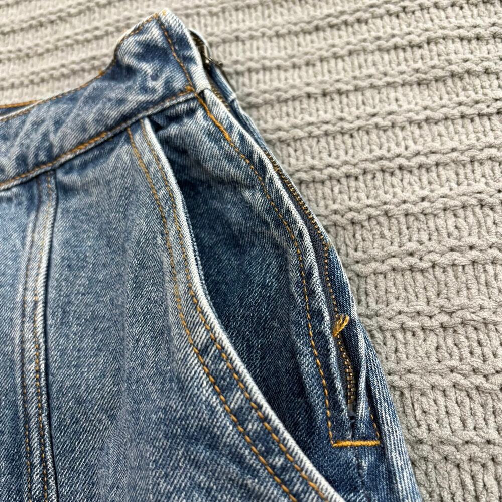 Noisy May Hanja Denim Midi Skirt Women’s Size Medium Western Cottagecore Boho - Picture 4 of 9